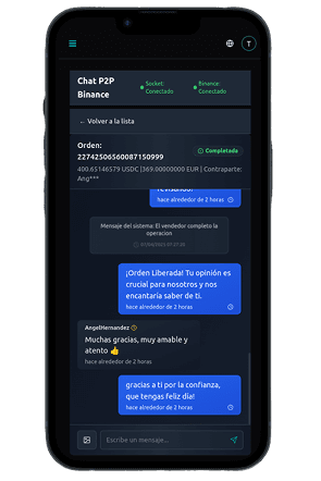 Silver P2P Manager Mobile